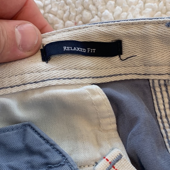 Polo Ralph Lauren sorts light blue gray color 38 gray waist - Picture 4 of 4